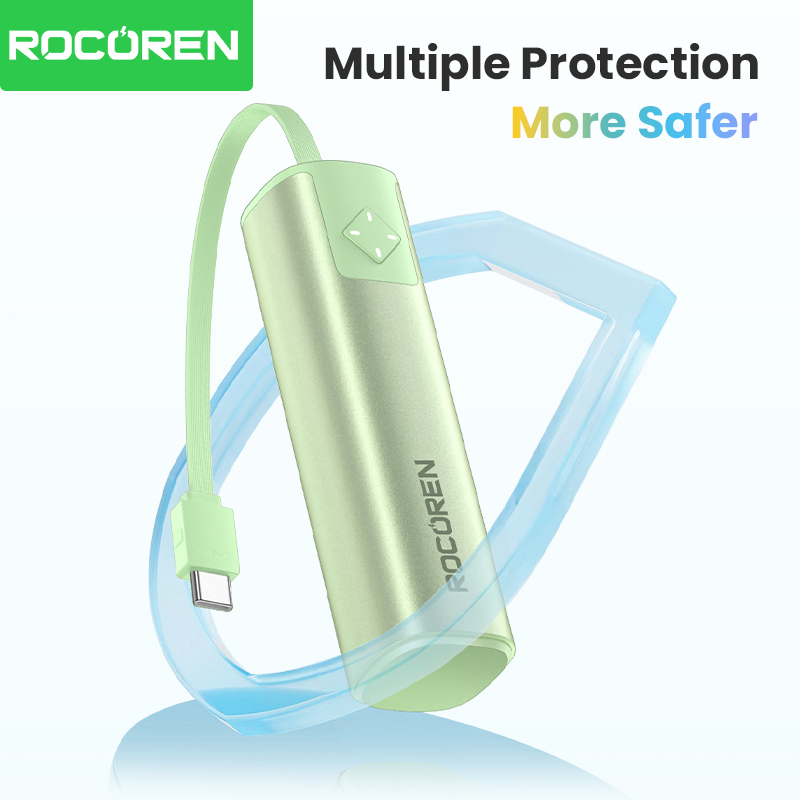 Led Mouth Tray - ROCOREN 5000mAh Mini Power Bank w