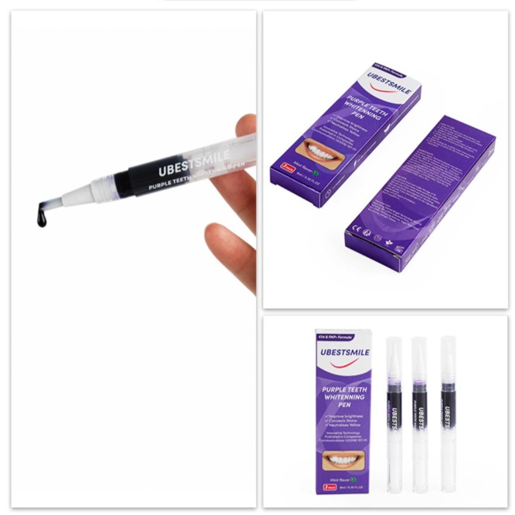Teeth Whitening Pens - Fioletowy długopis do wybielania zębów V34,