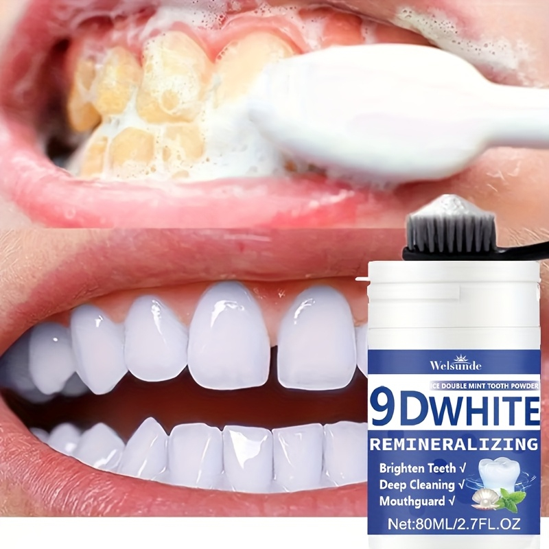 Puder do zębów 9D White Remine – Teeth Whitening Results recenzja i cena