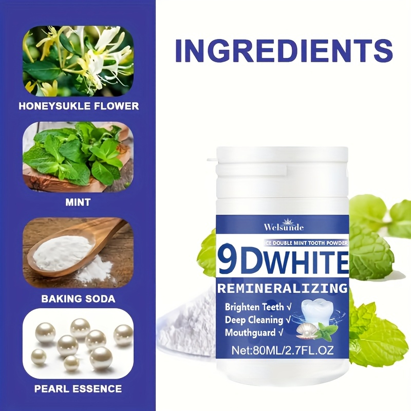 Puder do zębów 9D White Remine – Teeth Whitening Results recenzja i cena