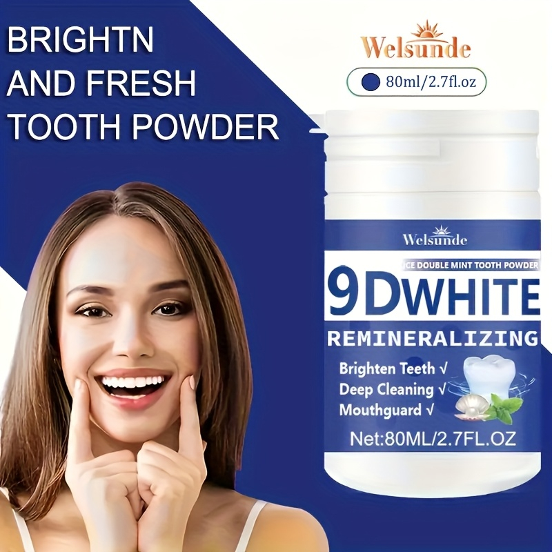 Puder do zębów 9D White Remine – Teeth Whitening Results recenzja i cena