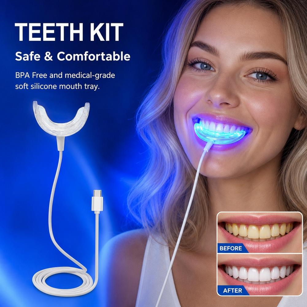 16 diod LED do wybielania zębó – Led Mouth Tray recenzja i cena