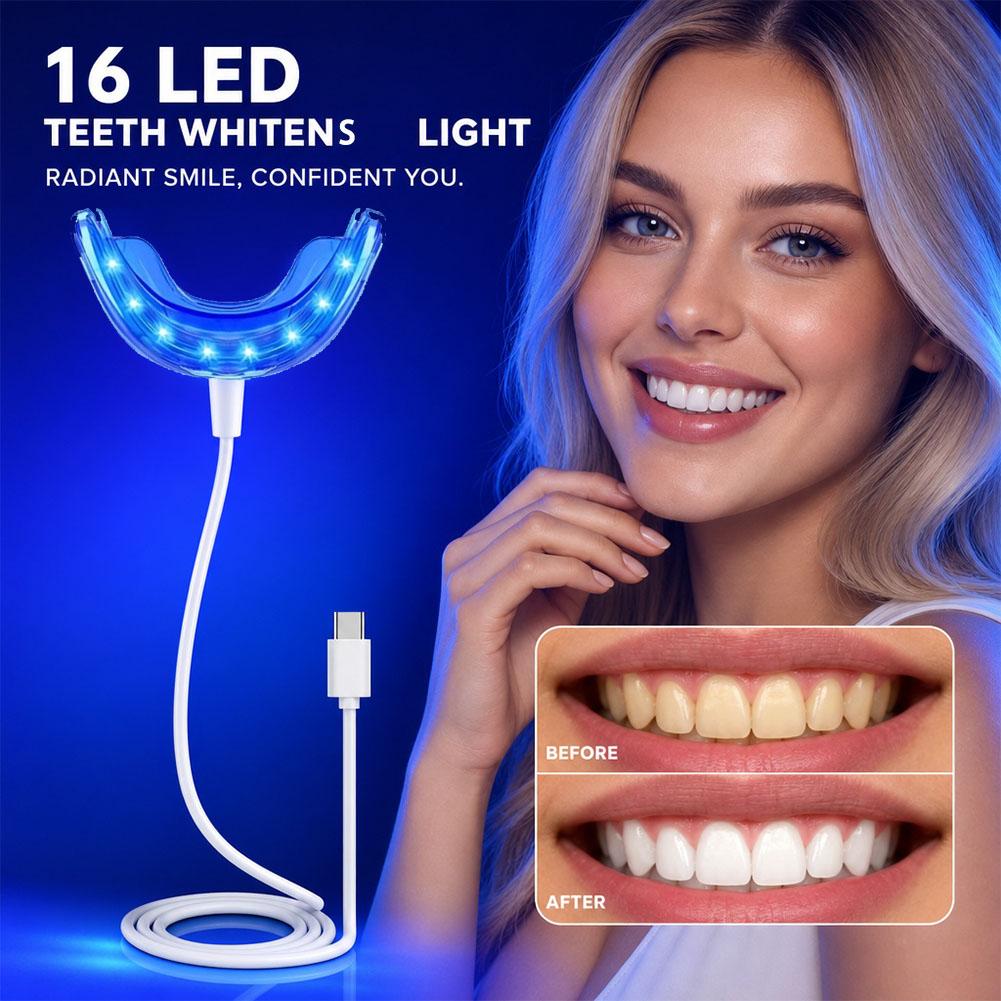 16 diod LED do wybielania zębó – Led Mouth Tray recenzja i cena