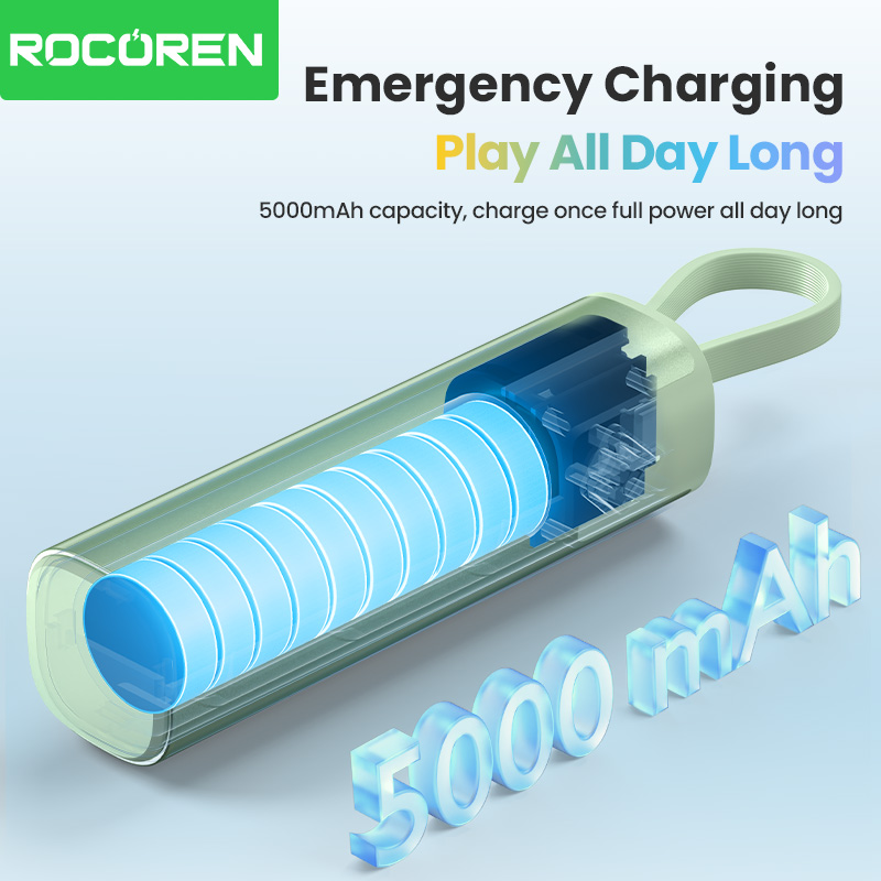 ROCOREN 5000mAh Mini Power Ban – Led Mouth Tray recenzja i cena