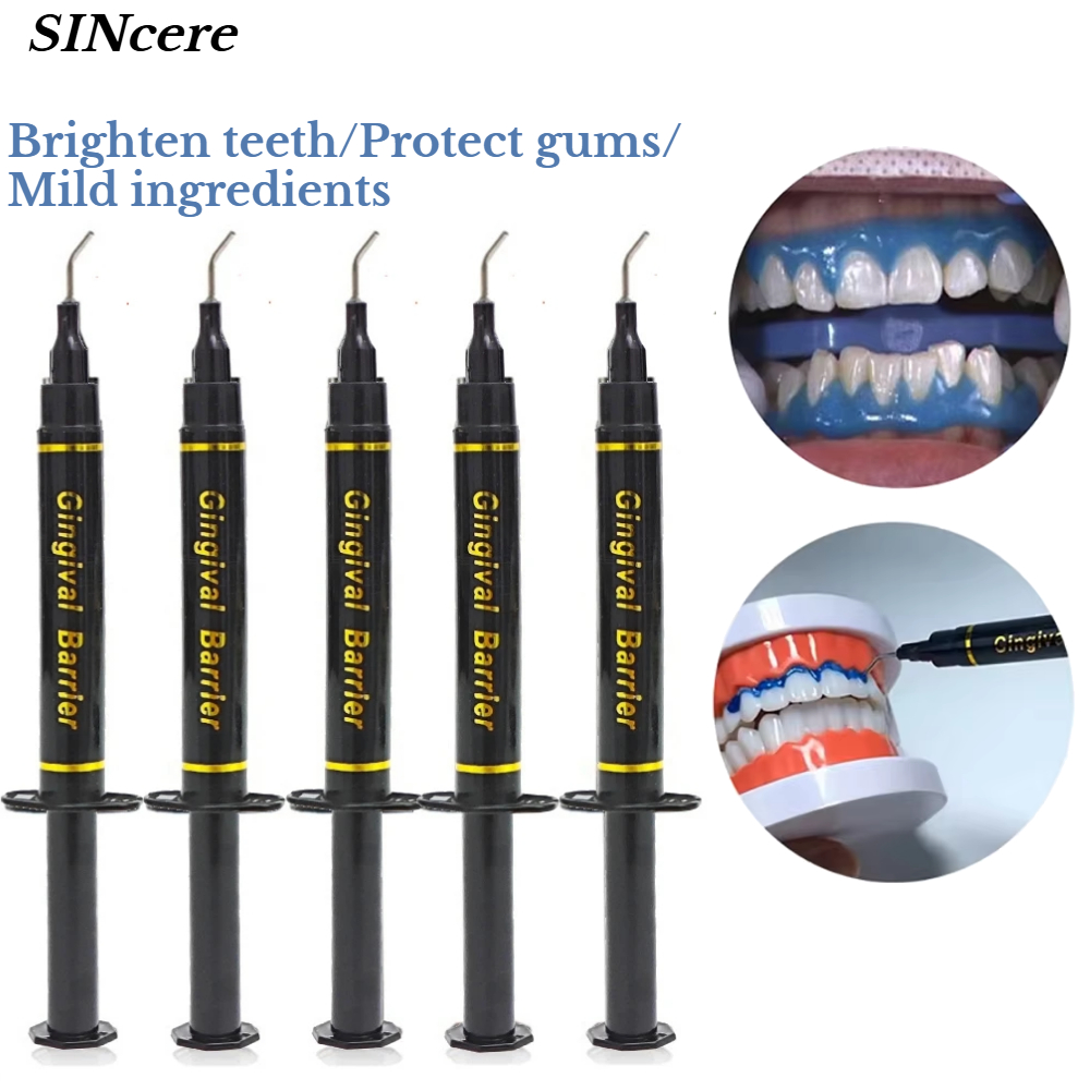 Strzykawka dentystyczna z żele – Teeth Whitening Gingival Barrier recenzja i cena
