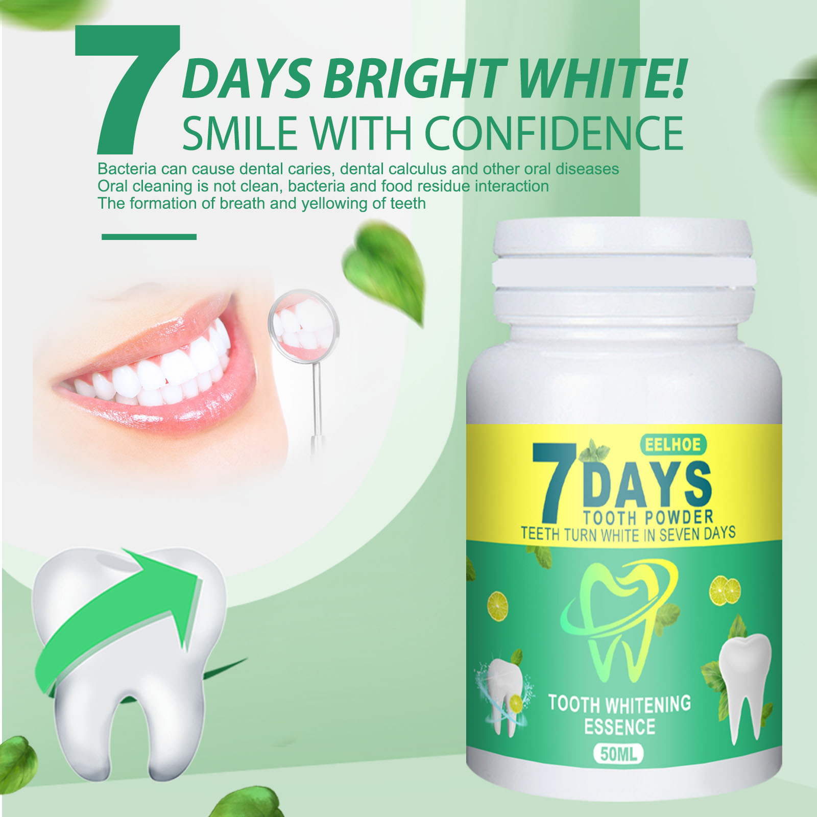 5 dni wybielający proszek do z – Teeth Whitening Co recenzja i cena
