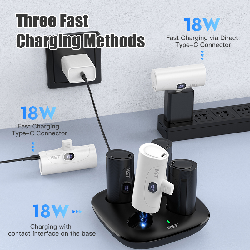 4 szt. Przenośny Mini Power Ba – Led Mouth Tray recenzja i cena