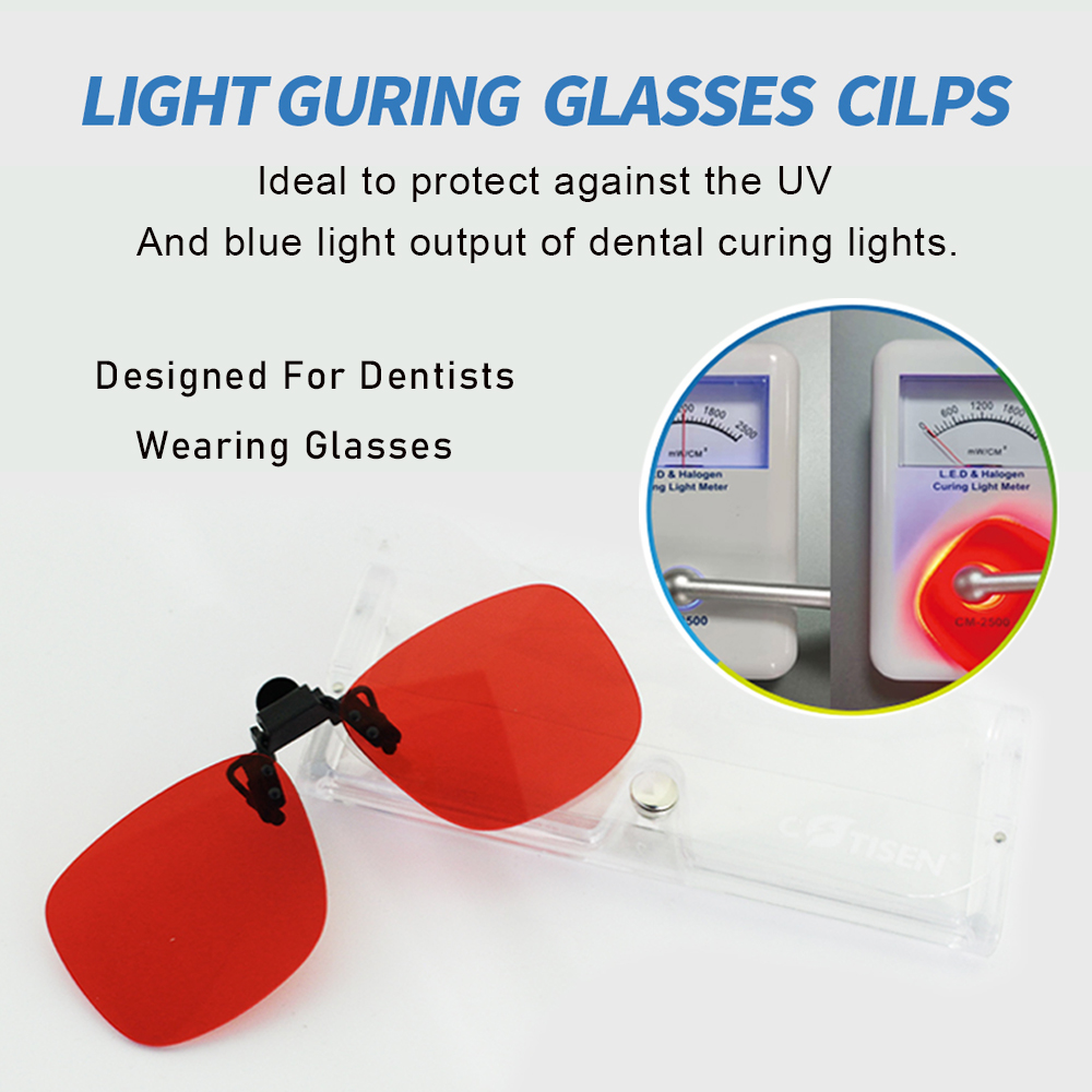 Sprzęt stomatologiczny okulary – Teeth Whitening Blue Light recenzja i cena